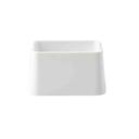Tablecraft Sierra Collection Melamine White Sugar Packet Holder, 3.625 x 2.75 x 2.5 inch -- 12 per case