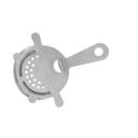 Tablecraft 18/8 Stainless Steel Brushed Finish 4 Prong Strainer, 4.5 x 6 x 0.75 inch