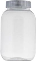 Tablecraft Plastic Mason Jar with Lid, 32 Ounce