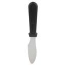 Tablecraft Stainless Steel Sandwich Spreader with Black Polypropylene Handle, 9.25 inch