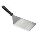 Tablecraft Stainless Steel Heavy Duty Turner with Black Polypropylene Handle, 13 inch -- 12 per case