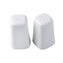 Tablecraft White Melamine Square Salt and Pepper Shaker, 1.25 Ounce -- 1 set