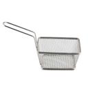 Tablecraft Stainless Steel Medium Rectangular Wire Serving Basket, 6 x 4 x 3 inch