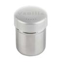 Tablecraft Stainless Steel Vanilla Shaker with Storage Cap, 6 Ounce Capacity