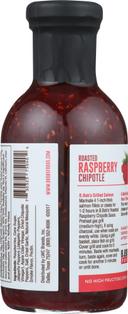 Bronco Bobs Roasted Raspberry Chipotle Sauce, 15.75 Ounce -- 6 per case