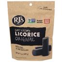 RJs Original Black Soft Eating Licorice, 7 Ounce -- 8 per case