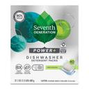Seventh Generation Power Plus Fresh Citrus Scent Dishwasher Detergent Packs, 40 count -- 2 per case