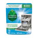 Seventh Generation Dishwasher Free and Clear Cleaning Packs, 6 count -- 60 per case