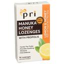 PRI Lemon Honey Lozenges with Propolis, 16 count -- 6 per case