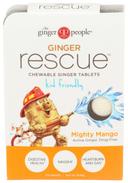 The Ginger People Ginger Rescue Mighty Mango Chewable Ginger Tablets for Kids, 0.55 Ounce -- 10 per case