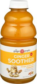 The Ginger People Ginger Soother Ginger Drink with Turmeric, 32 Ounce -- 12 per case