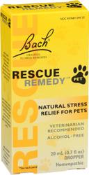 Bach Rescue Remedy Natural Stress Relief for Pet, 20 Milliliter