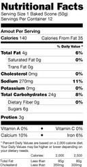 Sticky Fingers Original Recipe Scone Mix, 15 Ounce -- 6 per case