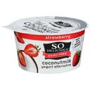 So Delicious Strawberry Coconut Milk Yogurt, 5.3 Fluid Ounce -- 12 per case