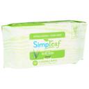 Simpleaf Aloe Vera Flushable Wipes, 50 count -- 6 per case