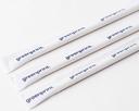 Greenprint Agave Black Wrapped Straw, 5.9 inch -- 2000 per case