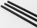 Greenprint Agave Black Unwrapped Straw, 8.27 inch -- 2000 per case