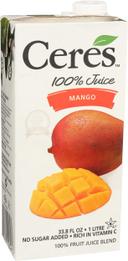 Ceres Mango Juice, 33.8 Fluid Ounce -- 12 per case