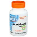Doctors Best Vitamin E Tocotrienols with EVNol SupraBio, 60 count