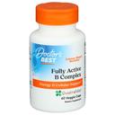 Doctors Best Fully Active B Complex with Quatrefolic Veggie Capsules, 60 count