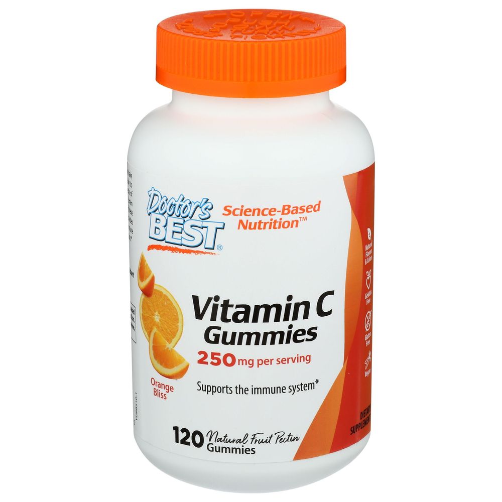 Doctors Best Vitamin C Gummies, 120 count