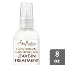 Shea Moisture 100 Percent Virgin Coconut Oil Leave in Treatment, 8 Fluid Ounce -- 12 per case