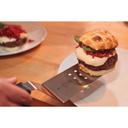 Mercer Culinary Millennia Perforated Turner/Spatula with Black Handle, 8 x 3 inch