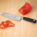 Mercer Culinary Genesis Granton Edge Nakiri Knife, 7 inch