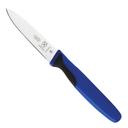 Mercer Culinary Millennia Slim Paring Knife with Blue Handle, 3 inch