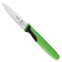 Mercer Culinary Millennia Slim Paring Knife with Green Handle, 3 inch