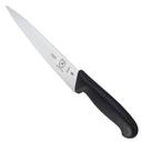 Mercer Culinary Millennia Black Wavy Edge Chefs Knife, 7.5 inch