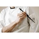 Mercer Culinary White 2X Large Genesis Unisex Jacket with Traditional Buttons