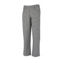 Mercer Culinary Black/White X-Small Genesis Womens Chef Pant in Hounds Tooth