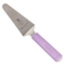 Mercer Culinary Millennia Pie Server/Spatula with Purple Handle, 5 x 2 inch