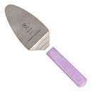 Mercer Culinary Millennia Pie Server/Spatula with Purple Handle, 5 x 3 inch