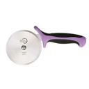 Mercer Culinary Millennia Pizza Cutter with Purple Handle, 4 inch Wheel