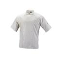 Mercer Culinary White X Large Genesis Unisex Short Sleeve Chef Jacket with Traditional Buttons