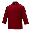 Mercer Culinary Millennia Red XX-Large Unisex Cook Jacket with Traditional Buttons