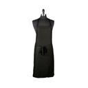 Mercer Culinary Black Genesis Bib Apron without Pocket