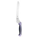 Mercer Culinary Millennia Colors Purple Offset Wavy Edge Bread Knife, 9 inch