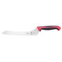 Mercer Culinary Millennia Colors Red Offset Wavy Edge Bread Knife, 9 inch