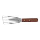 Mercer Culinary Praxis Brown Rosewood Handle Fish Turner, 6 x 3 inch