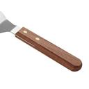 Mercer Culinary Praxis Brown Rosewood Handle Pie Server, 5 x 3 inch