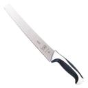 Mercer Culinary Millennia White Wavy Edge Wide Bread Knife, 10 inch