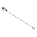 Barfly Stainless Steel Bar Spoon with Muddler, 11 13/16 inch