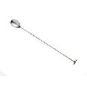 Barfly Stainless Steel Bar Spoon with Muddler, 11 13/16 inch