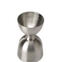Barfly Stainless Steel Heavy-Duty Straight Rim Bell Jigger, 1 x 2 Ounce
