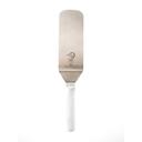 Mercer Culinary Millennia Turner with White Handle, 8 x 3 inch