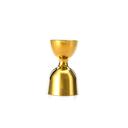 Barfly Gold Plated Heavy-Duty Straight Rim Bell Jigger, 1 x 2 Ounce