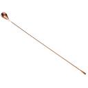 Barfly Copper Plated Classic Bar Spoon with Teardrop End, 19 5/8 inch